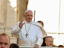 Pope Francis at the general audience in St. Peter's Square, March 29, 2017. 