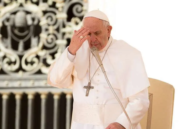 Pope Francis at the general audience in St. Peter's Square on March 14, 2018. ?w=200&h=150