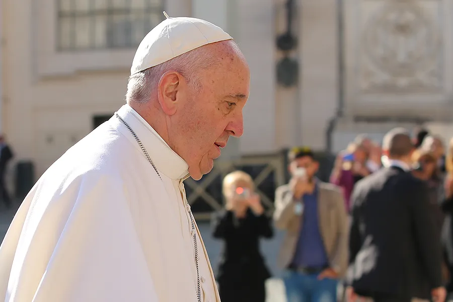 Pope Francis at the general audience in St. Peter's Square on Nov. 4, 2015. ?w=200&h=150