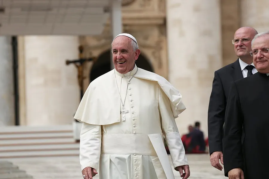 Pope Francis at the General Audience in St. Peter's Square, Sept. 2, 2015. ?w=200&h=150