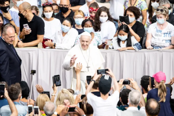 Pope Francis audience Sept 2020