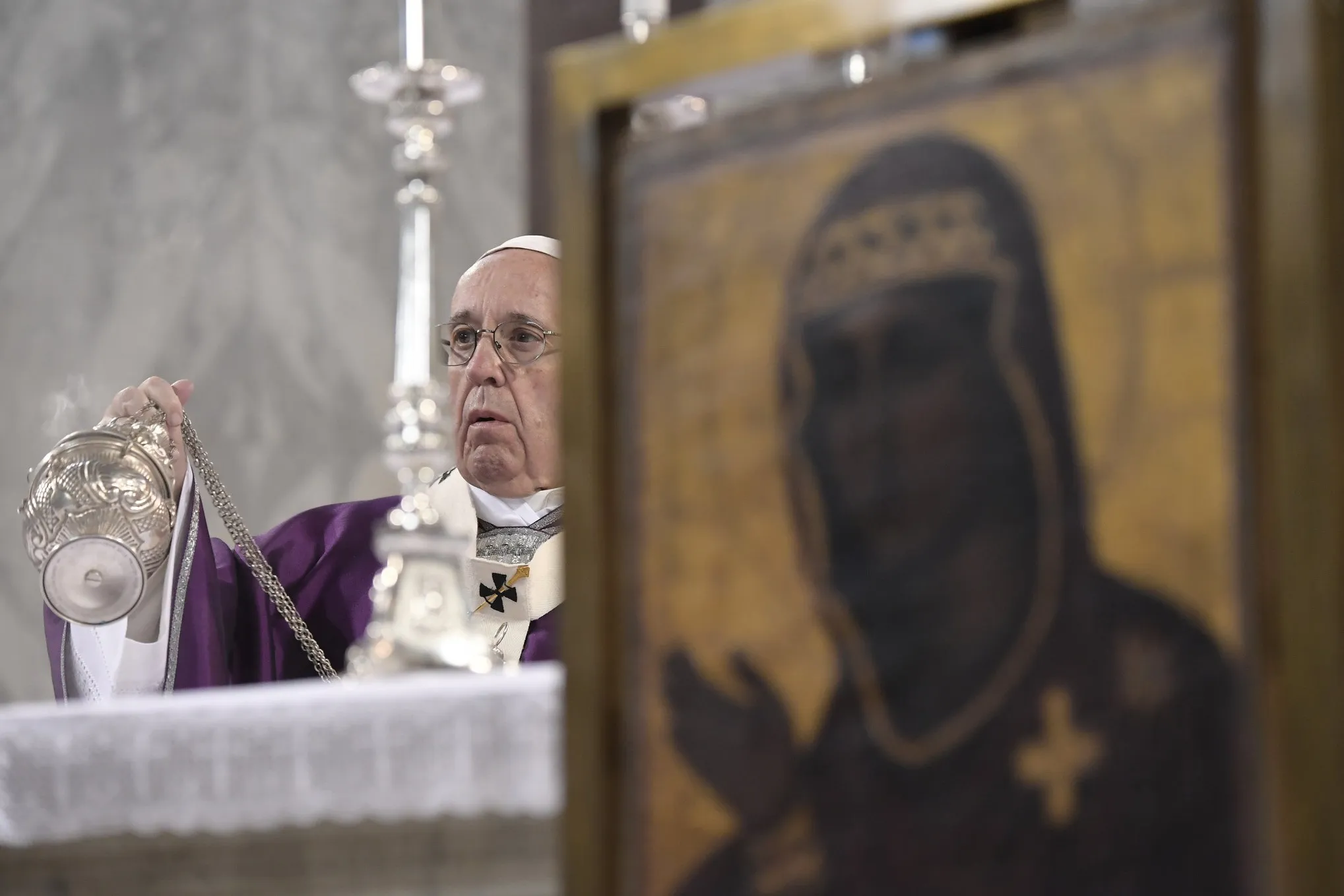 Pope Francis celebrates Ash Wednesday Mass in 2017. ?w=200&h=150