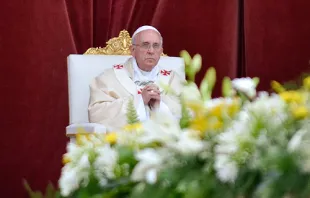 Pope Francis at St. John Lateran basilica on June 19, 2014.   Daniel Ibanez.