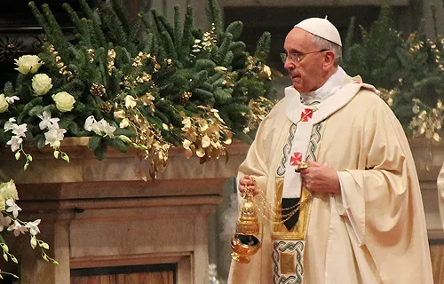 Pope Francis says Mass at St. Peter's Basilica, Jan. 6, 2014. ?w=200&h=150