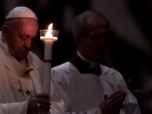 Pope Francis celebrates Mass for the Feast of the Presentation of the Lord Feb. 1, 2020. 