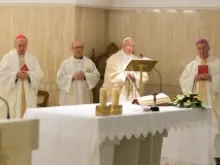 Pope Francis celebrates Mass on June 7, 2013. 