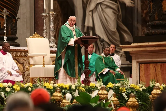 Pope Francis celebrates Mass with new cardinals Feb. 15, 2015. ?w=200&h=150