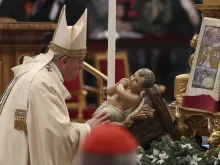 Pope Francis celebrates mass for the solemnity of the Epiphany in St. Peter's Basilica on Jan. 6, 2015. 