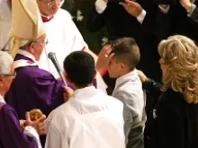 Pope Francis celebrates the sacrament of confirmation with young people Dec. 1, 2013. 