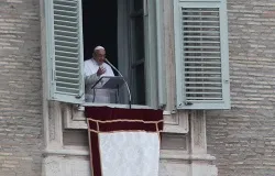 Pope Francis delivers his first Sunday Angelus on March 17, 2013. ?w=200&h=150
