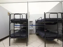 Pope Francis' dorm for the homeless 'Gift of Mercy' in Rome, Italy 2 on Oct. 12, 2015. 