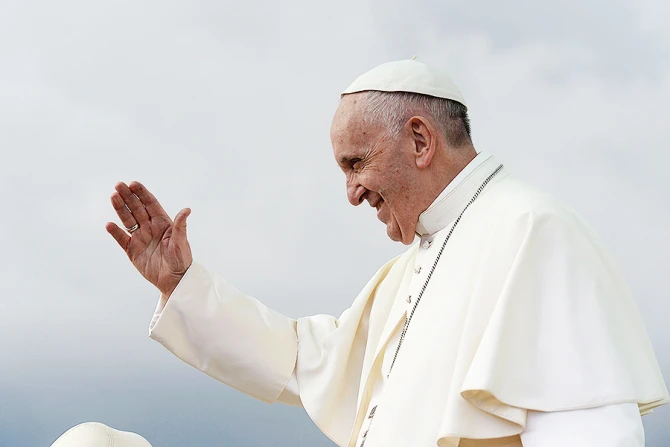 Pope Francis during his Sept 6 11 2017 papal visit to Colombia Credit Juan Tena Presidencia Colombia CNA