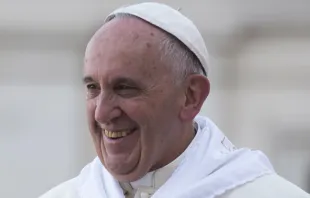 Pope Francis in Saint Peter's square on Aug. 4, 2015.   L'Osservatore Romano. 