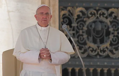 Pope Francis gives the Wednesday general audience in St. Peters Square Oct. 2, 2013. ?w=200&h=150
