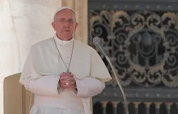 Pope Francis gives the Wednesday general audience in St. Peter's Square on Oct. 2, 2013. ?w=200&h=150
