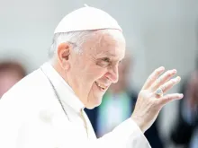 Pope Francis at the 2018 World Meeting of Families in Ireland. 