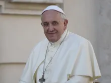 Pope Francis in St. Peter's Square, Aug. 27, 2014. 
