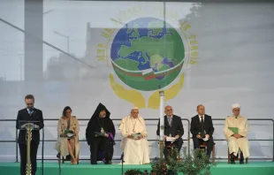Interreligious meeting in Sofia, Bulgaria May 6, 2019.   Vatican Media.