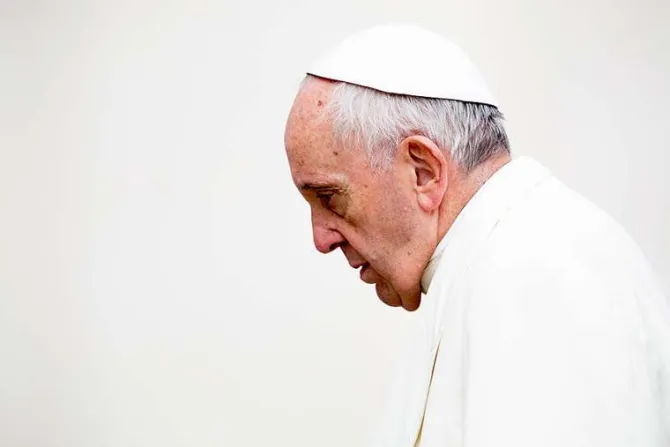 Pope Francis in January 2018 Credit Daniel Ibanez CNA