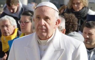 Pope Francis in St. Peter's Square, Feb. 6, 2016.   Alexey Gotovskiy/CNA.