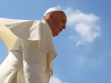 Pope Francis in St. Peter's Square June 17, 2015. 