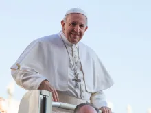 Pope Francis in St. Peter's Square March 6, 2019. 