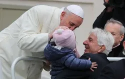 Pope Francis in St. Peter's Square during the Wednesday general audience on Nov. 27, 2013. ?w=200&h=150