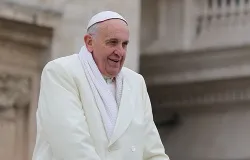 Pope Francis in St. Peter's Square during the Wednesday general audience on Nov. 27, 2013 ?w=200&h=150