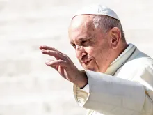 Pope Francis in St. Peter's Square on Sept. 11, 2019. 