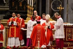 Pope Francis installs 24 Metropolitian archbishops with the pallium for the feast of Sts Peter and Paul June 29, 2014. ?w=200&h=150