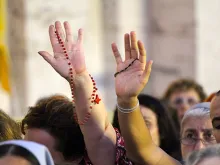 Pope Francis led a prayer vigil for peace in Syria in St. Peter's Square on Sept. 7, 2013. 