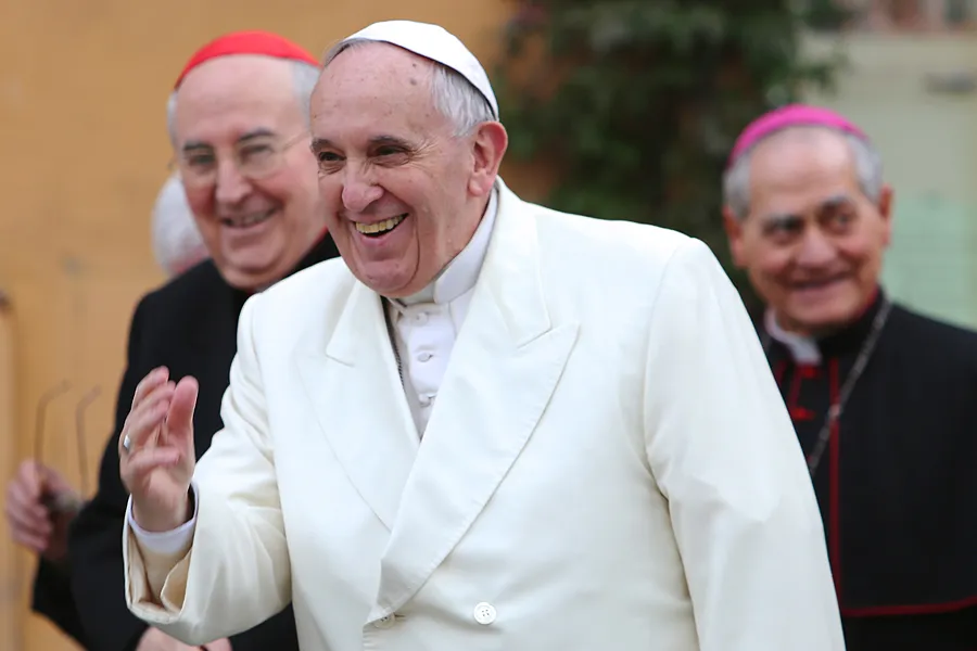 Pope Francis visits a Roman parish, Feb. 8, 2015. ?w=200&h=150