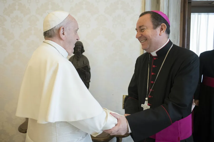 Pope Francis meets with Bishop Gustavo Zanchetta. ?w=200&h=150