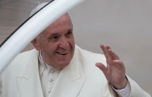 Pope Francis on Jan. 31, 2018.   Daniel Ibáñez/CNA.