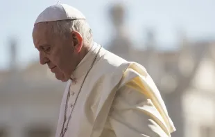 Pope Francis on Sept. 12, 2018.   Marina Testino/CNA.