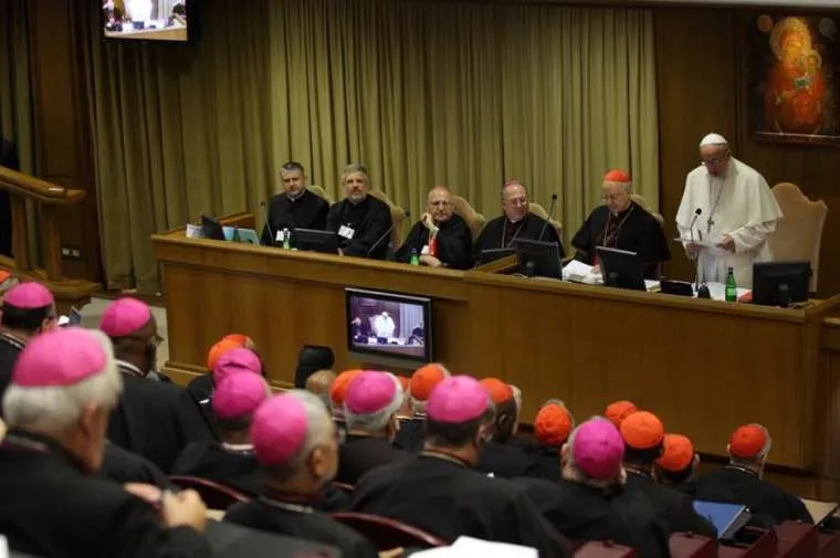 Pope Francis opens the Synod of Bishops on youth Oct. 3, 2018. ?w=200&h=150