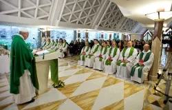 Pope Francis preaches on June 10, 2013 in Casa Santa Marta chapel. ?w=200&h=150
