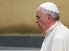 Pope Francis at the Vatican, April 3, 2014. 