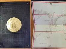 Pope Francis presented this 16th century atlas from the Vatican Library to the President of the Philippines on Jan. 16, 2015. 