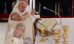 Pope Francis presides over canonization Mass for Saints John Paul II and John XXIII on April 27, 2014 ?w=200&h=150