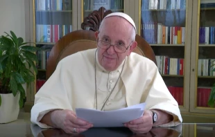 Pope Francis' video message to TED Countdown posted Oct. 10, 2020.
