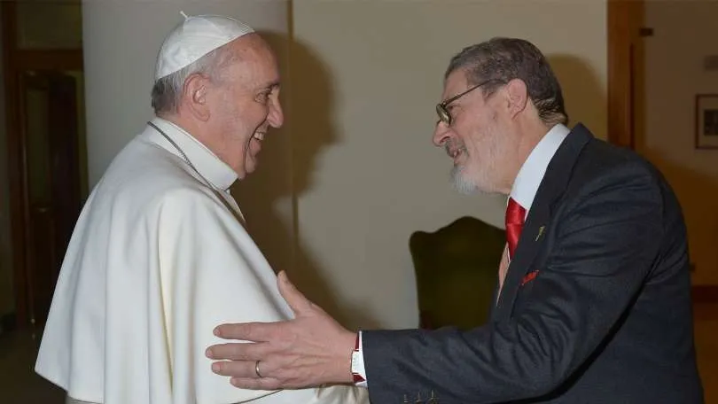 Pope Francis with Fabrizio Soccorsi.?w=200&h=150