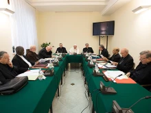 Pope Francis meets with the Council of Cardinals, Feb. 13, 2017. 