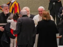 Pope Francis meets with Neocatechumenal Way leaders Feb. 1
