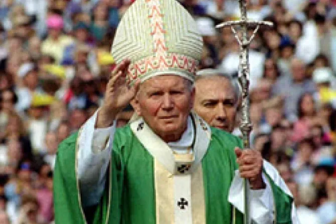 Pope John Paul II CNA Vatican Catholic News 3 29 11