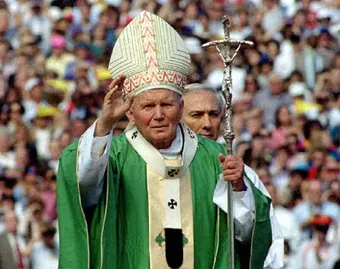 St. John Paul II, to whom the residence of the Bishop of Miao was dedicated in May.?w=200&h=150