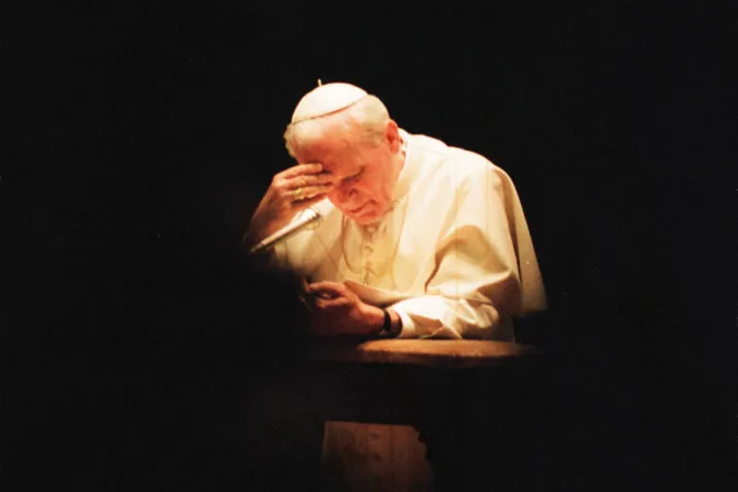 Pope John Paul II circa 1991 Credit   LOsservatore Romano CNA 5 21 15