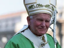 Pope John Paul II circa 1991. 