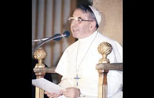 John Paul I, whose cause for beatification is open.   ANSA.