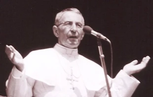 Pope John Paul I.   Sentinelle del mattino International via Wikipedia (CC 2.0).